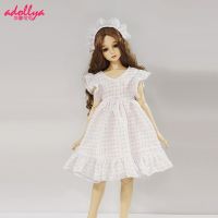 Adollya BJD ตุ๊กตาอุปกรณ์เสริมเสื้อผ้าชุดกระโปรง Headdress เสื้อผ้าสำหรับตุ๊กตาเหมาะสำหรับ13 14 16ตุ๊กตา BJD 30ซม. 60ซม.