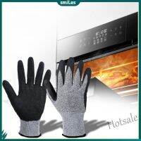 【hot sale】▨ D13 (smiles) 1 Pair BBQ Gloves 500/800 Degrees Celsius Heat Resistance Anti-slip Microwave Mitts Woodworking Supplies