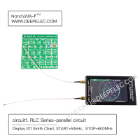 ชุดสาธิต RF nanovna VNA ตัวลดทอนตัวกรองบอร์ดทดสอบ