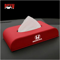 BuyV กล่องทิชชู่หนังหรูหราสำหรับรถยนต์,กล่องใส่กระดาษทิชชู่ภายในสำหรับ Honda Accord City Civic Odyssey