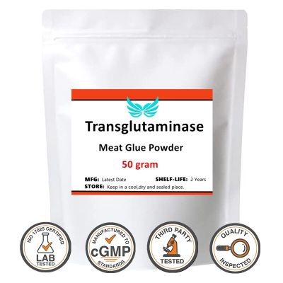 Meat Additive Transglutaminase (Meat Glue) Food Grade Transglutaminase Enzyme TG 100G-1KG