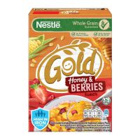 [Best Promotion] NESTLE Gold Honey &amp; Berries Flakes Honey Coated Cornflakes Breakfast Cereals with Sweetened Cranberry Pieces 180 g. ? เนสท์เล่ โกลด์ อาหารเช้าซีเรียล รสน้ำผึ้งและเบอร์รี่ 180 ก.