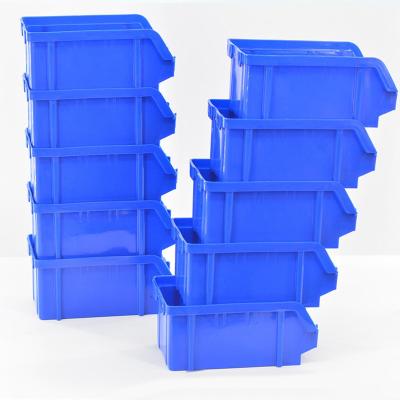 ”【；【-= 10Pcs Heavy Duty Package Storage Boxes Containers Plastic For Workshop