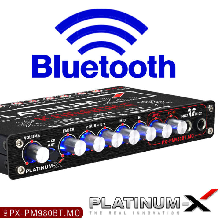 platinum-x-ปรีไมคาราโอเกะ-ปรีแอมป์-บลูทูธ-ปรีโมแรงๆ-pm980bt-mo-เสียงดีเสียงใส-bluetooth-ปรีรถยนต์-ปรีแอมป์รถยนต์-ปรีรถ-ปรีคาราโอเกะ