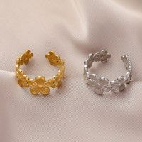 【CW】 MEYRROYU 2 Color Rings 2021 Trend Adjustable Opening Fashion Jewelry