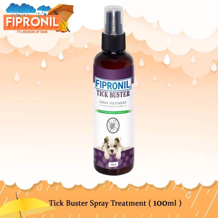 ☂FIPROTick Buster Fipronil Spray Treatment Anti Ticks, Fleas and Lice