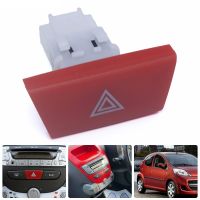 Car Repair For Citroen C1 For Peugeot 107 6490.NG Emergency Hazard Flasher Warning Light Switch Hazard Warning Button