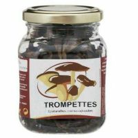 ?For you? Trompettes  Cratarellus Cornucopioides เห็ดทรัมเป็ตอบแห้ง ซาบาร็อท 30 กรัม