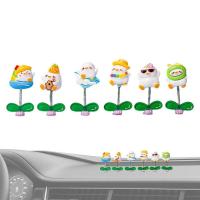 Swinging Duck Car Ornament Adhesive Lovely Swing Duckling for Dashboard Table Creative Ornaments for Dashboard Desk Bedside Table Car Window Coffee Table diplomatic