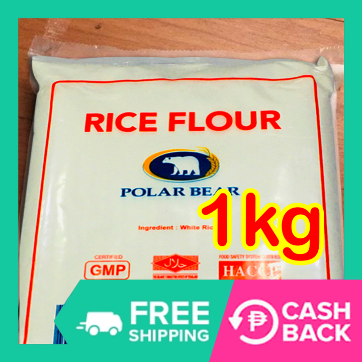 1kg Polar Bear RICE FLOUR Powder Rice Flour (2x 500g) for Puto Bibingka