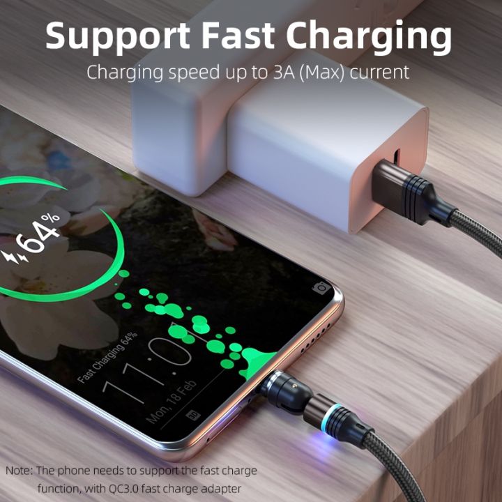 chaunceybi-aufu-540-magnetic-cable-fast-charging-usb-type-c-iphone-charger-data-cord-wire