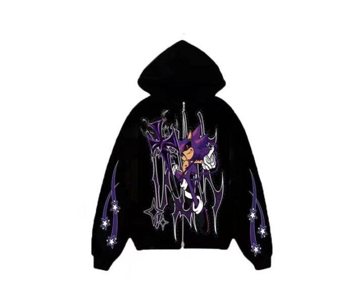 zip-hoodie-goth-sweatshirt-coat-harajuku-gothic-แขนยาวขนาดใหญ่-hoodie-y2k-แจ็คเก็ตผู้ชายผู้หญิง-balck-hoodies