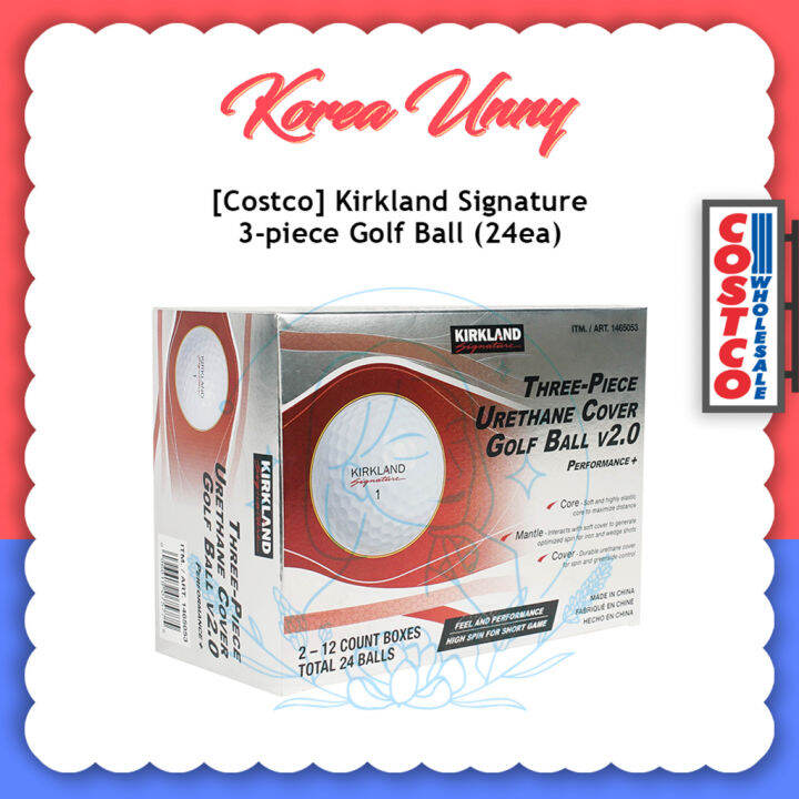 [Costco] Kirkland Signature 3piece Golf Ball 24ea Lazada