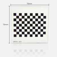 12x9 Optical Float Glass Visual Optics Correction Board Alumina Checkboard Calibration Target Plate Diffuse Reflect Opacity Grid