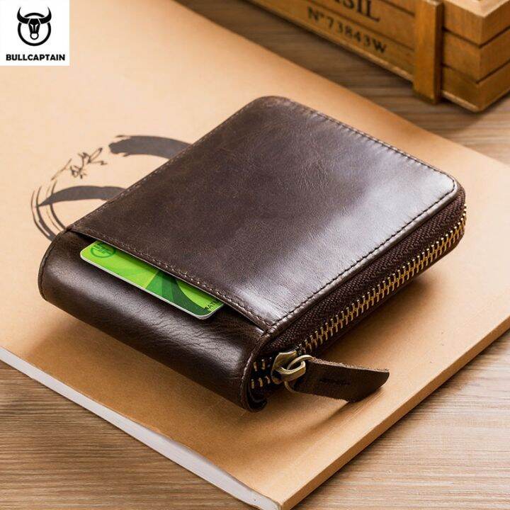 layor-wallet-bullcaptain-ยี่ห้อผู้ชาย39-s-กระเป๋าสตางค์กระเป๋าหนังแท้ชาย-rfid-กระเป๋าสตางค์มัลติฟังก์ชั่ถุงเก็บกระเป๋าเงินเหรียญกระเป๋าสตางค์39-s-ถุงบัตร