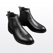 Giày Chealsea Boots Nam Cao Cổ Chất Da Bò Đẹp Cao Cấp Chống Thấm Nước