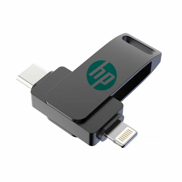 hp-แฟลชไดร์ฟ-usb-otg-256gb-512gb-1tb-type-c-สำหรับ-iphone-ipad-ปากกาสายฟ้าไดรฟ์-hd-แฟลชไดร์ฟหน่วยความจำ