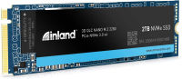 Inland Platinum 2TB SSD NVMe PCIe Gen 3.0x4 M.2 2280 3D NAND Internal Solid State Drive, PCIe Express 3.1 and NVMe 1.3 Compatible, Ultimate Gaming Solutions for PC Computer Laptops (2TB)