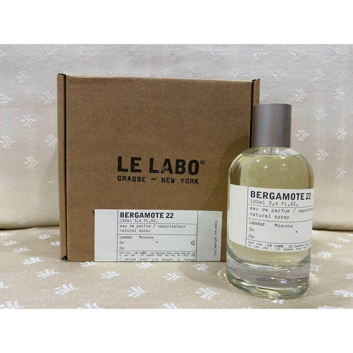 Le Labo Bergamote 22 Edp for Unisex 100ml Lazada.co.th