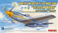 Meng 148 North American P-51D Mustang Yellow Nose LS-009 Model Kit