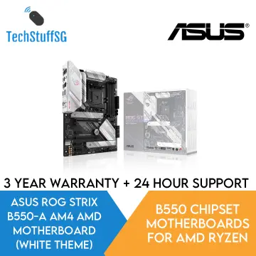 ASUS ROG STRIX B550-A GAMING White Computer Motherboard Support