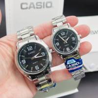 ใหม่ล่าสุด นาฬิกาข้อมือผู้ชาย นาฬิกาผู้ชายCasio นาฬิกาข้อมือ นาฬิกาคาสิโอCasio  คู่รัก รุ่นใหม่ เรียบหรู สวยดูดี เลสหนา สายสแตนเลส