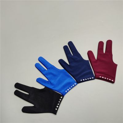 Billiard Glove Left Hand Right Hand Medium Felice USA Pool Glove 3 Fingers Professional Carom Glove Billiard Accessories