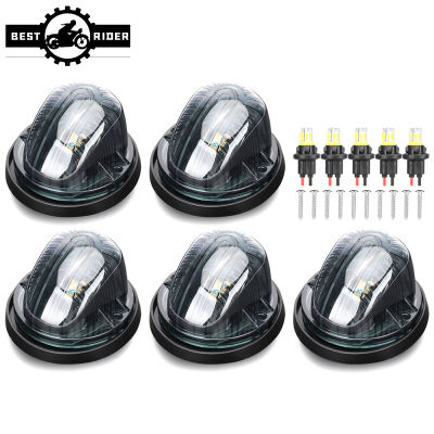 5ชิ้นไฟสัญญาณหลังคาห้องโดยสารเข้ากันได้กับซีรีย์ C/k 1500 12V T10สัญญาณ LED Lampu Jalan อุปกรณ์ตกแต่งรถยนต์