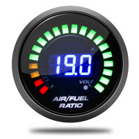 Mayitr 1pc 52mm Air Fuel Ratio Gauge Durable LED Digital Display Practical 12V cket Ratios Table Gauges For Cars