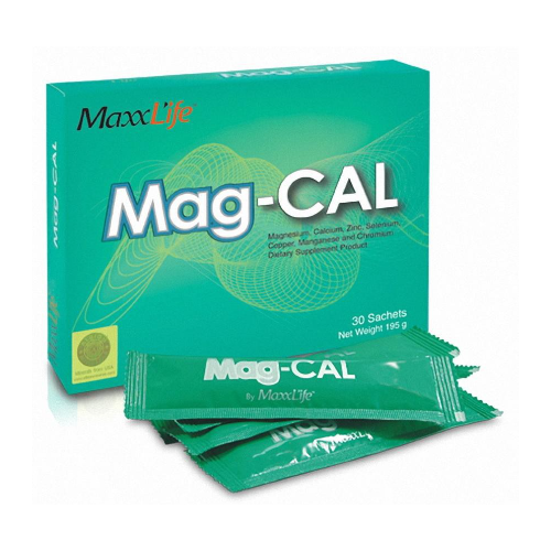 maxxlife-mag-cal-แม็กซ์ไลฟ์-แม็ก-แคล-30-ซอง-แคลเซียม-บำรุงกระดูก