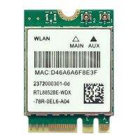 RTL8852BE RTL8852BE 6 Realtek RTL8852BE การ์ดเน็ตเวิร์ก1800Mbps BT 5.0 Dual Band ไร้สายอะแดปเตอร์ Wi-Fi 802.11ac/ax 2.4G/5Ghz MU-MIMO สำหรับ Win 10