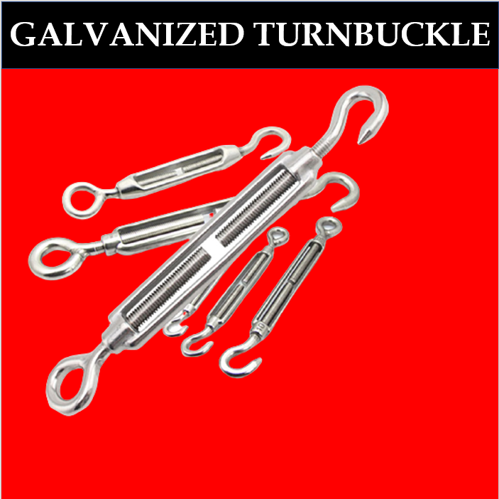 TOYU GI TURN BUCKLE 6mm12mm HOOK AND EYE TURNBUCKLE (Per Piece