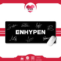 แผ่นรองเมาส์ Enhypen Kpop Extension แผ่นรองโต๊ะ แผ่นรองเมาส์ยาว