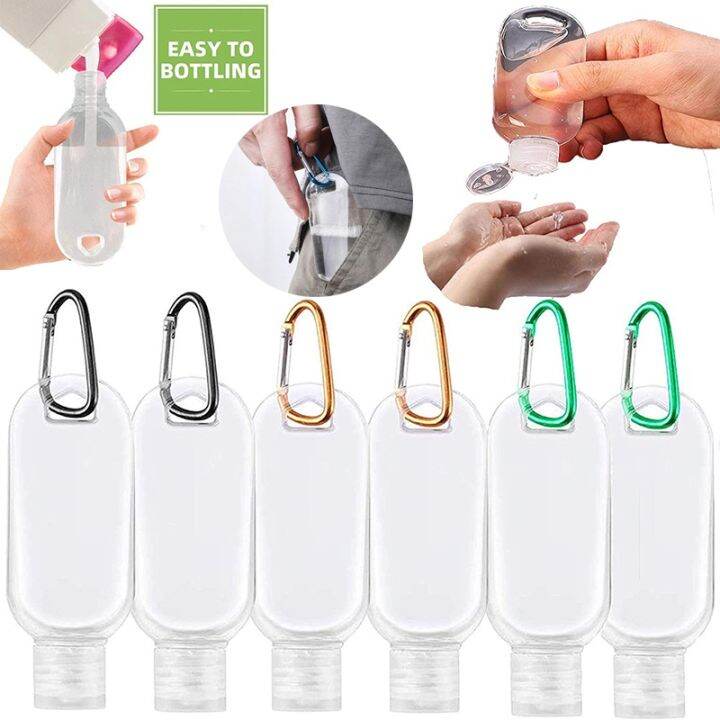1PCS 50ml Reusable Bottles Spray Bottle Travel Empty Hand Sanitizer