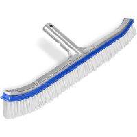 Pool Brush, Swimming Pool Wall &amp; Tile Brush 18 Inch Swimming Pool Cleaning Pole Brush Head Replacement Brush,Blue