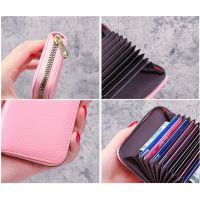 K36 READY STOCK YILIA Women Zipper Wallet PU Leather Card Holder Multifunctional Coin Purse