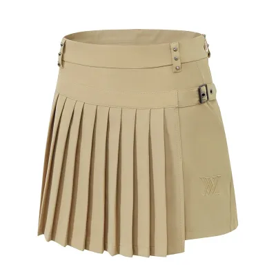 【CC】 2023 New Skirt Womens Short Fashion Pleated Clothing