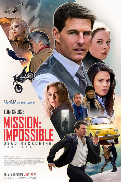 BLURAY English Movie Mission Impossible Dead Reckoning Part One ( 2023 ...