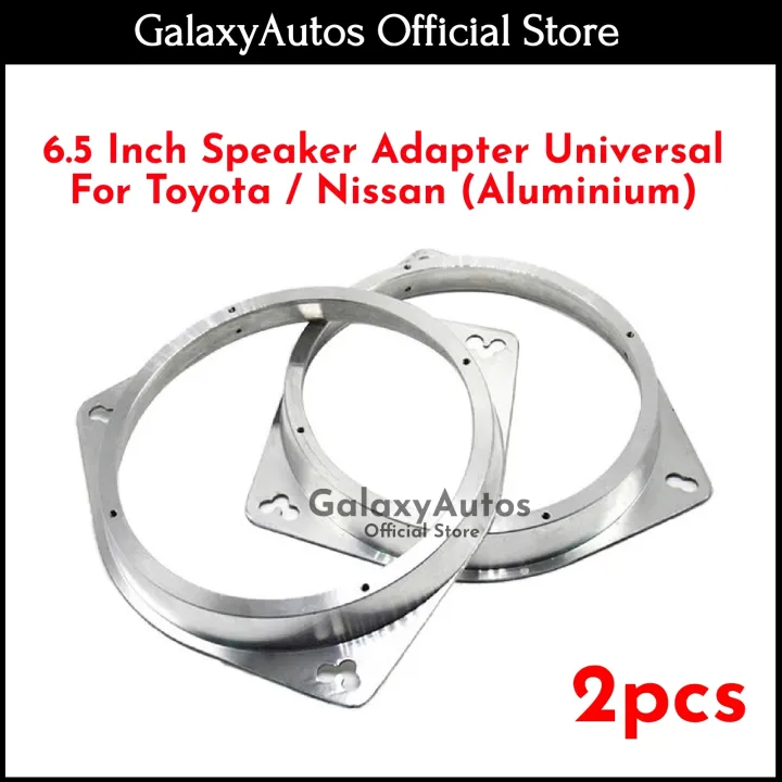 Car Audio Stereo 6.5 Inch Speaker Aluminium Adapter Spacers Rings For