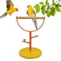 Bird Perching Bird Play Parakeets Stand Training Parrot Play Stand แบบพกพา Bird Cage ของเล่นสำหรับ atiels Conures Parakeets