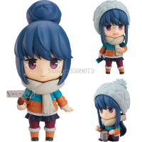 10ซม. Max โรงงาน Yuru Camp Anime Figure #981 Rin Shima DX Ver. Action Figure Laid-Back Camp Figurine Collection ตุ๊กตาของเล่นตุ๊กตา