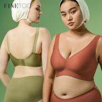 COD Finetoo S-5xl Plus ขนาดไม่มีรอยต่อ Bra ผู้หญิงเซ็กซี่ Bras สายฟรีชุดชั้นในสตรีชุดชั้นในสตรีชุดนอนขนาดใหญ่