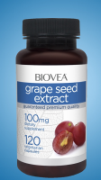 BIOVEA GRAPE SEED EXTRACT 100 mg / 120 Vegetarian Capsules