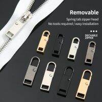 ♀✶▽ Zip Head Replacement Diy For Clothing Repair Kit Home Accessories Tools Zip Fixer Suitcase Bags Detachable Craft Sewing