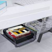 （QIQI tool） ลิ้นชักถาดดินสอ Self AdhesiveOrganizer PenUnder โต๊ะ DrawerBox เครื่องเขียนออแกไนเซอร์