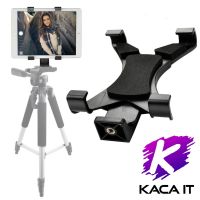 หัวหนีบแท็บเล็ต  ที่หนีบไอแพด ที่หนีบแท็บเล็ต Tripod Mount Adapter Universal Tablet Clamp Holder