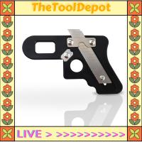 TheToolDepot กรรไกรตัดขูดขอบไม้อุปกรณ์ตัดแต่งขอบคู่มือสำหรับ PVC ABS แถบขอบไม้เมลามีนเครื่องมือเครื่อง