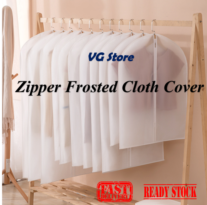 Clothing Storage Bag Cloth Dust Cover Suit Wardrobe Clothe Dust Proof