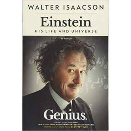 Original English biography of Einstein his life and universe American drama genius cover biography of Walter Isaacson paperback