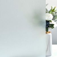 Matte Frosted Window Film Privacy Glass Self-Adhesive Door Thermal Coloring Uv Protection Sticker